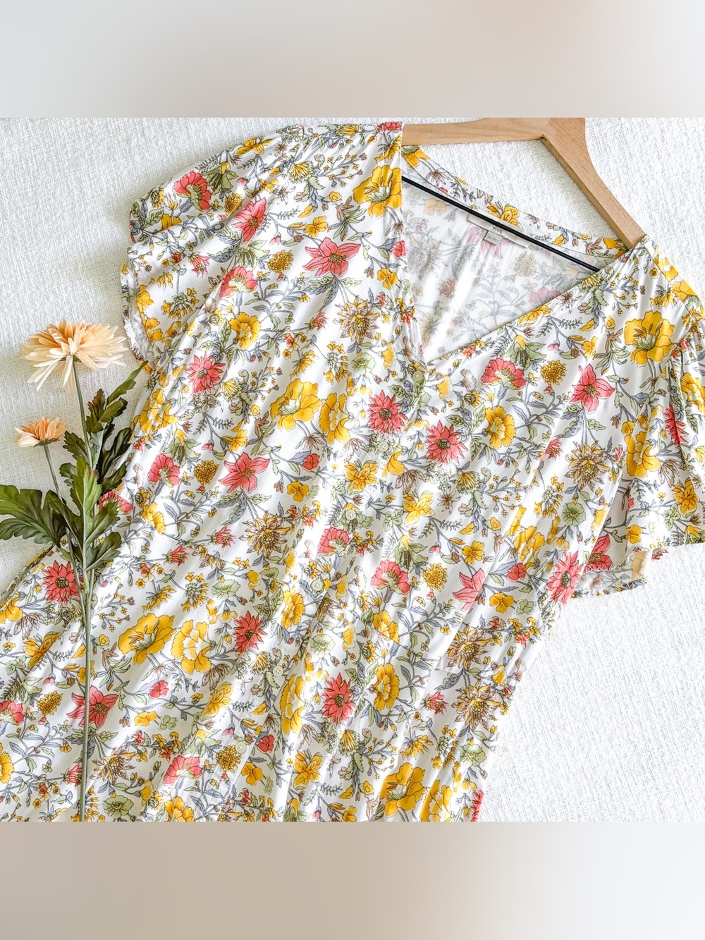 LOFT Plus floral dress.